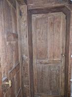Antieke houten deur, Ophalen, Gebruikt, 80 tot 100 cm, Binnendeur