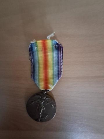 Overwinningsmedaille 1914-1918 beschikbaar voor biedingen