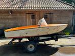 Speedboot met trailer, Watersport en Boten, Speedboten, Ophalen, Geen motor, Gebruikt, Minder dan 3 meter