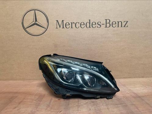KOPLAMPEN W205 ILS WERKEND MAAR BESCHADIGD, Auto-onderdelen, Verlichting, Mercedes-Benz, Gebruikt, Ophalen of Verzenden