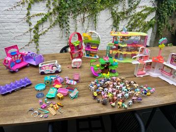 Grote set Littlest Pet Shop + extra’s beschikbaar voor biedingen