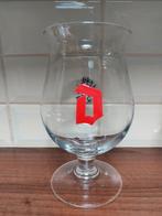 Duvel glas met rode D, Ophalen of Verzenden, Zo goed als nieuw, Glas of Glazen, Duvel