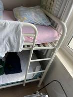 Stapelbed, Huis en Inrichting, Ophalen, Gebruikt, 90 cm, Wit