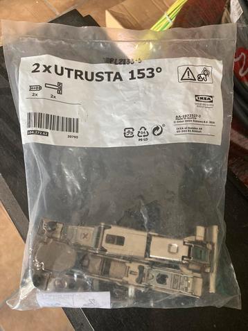 Ikea UTRUSTA 2x scharnier 153 met demper beschikbaar voor biedingen