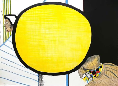 Roger Raveel - Genesis 3, Antiek en Kunst, Kunst | Litho's en Zeefdrukken, Ophalen