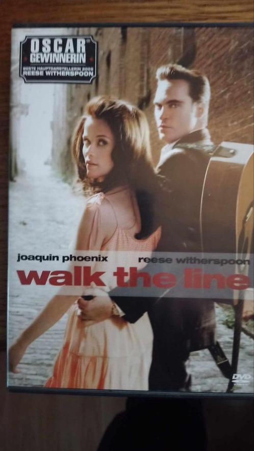 Walk the line met Joaquin Phoenix, Reese Witherspoon,, Cd's en Dvd's, Dvd's | Drama, Zo goed als nieuw, Drama, Vanaf 6 jaar, Ophalen of Verzenden