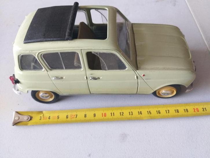 Modelauto Renault 4 1968 Solido 1/18, Hobby & Loisirs créatifs, Voitures miniatures | 1:18, Solido, Enlèvement