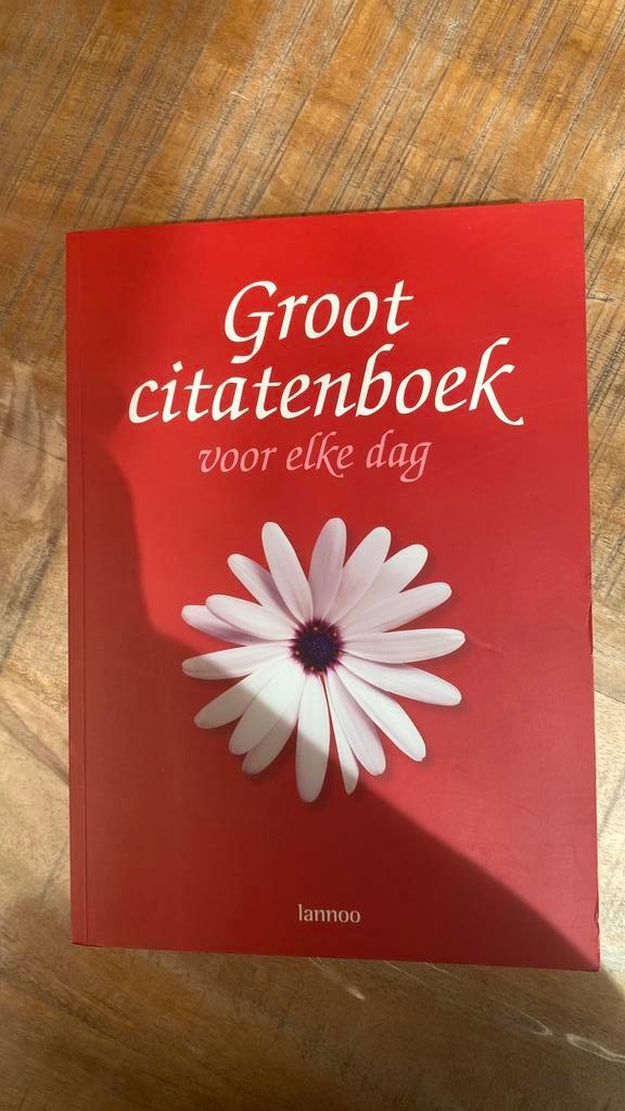 Groot citatenboek, Livres, Livres Autre, Enlèvement ou Envoi