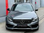 Mercedes-Benz C 43 AMG 4-Matic V6  GARANTIE 1 jaar/23.553 €, Auto's, Mercedes-Benz, Te koop, Alcantara, Zilver of Grijs, Benzine