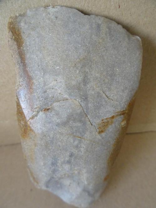 Bodemvondst bijl stenen bijl vuistbijl neolitichum steentijd, Antiek en Kunst, Curiosa en Brocante, Ophalen of Verzenden