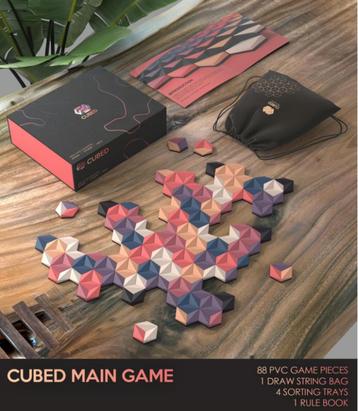 Cubed: Next level Dominoes (Kickstarter Game + Expansion) beschikbaar voor biedingen
