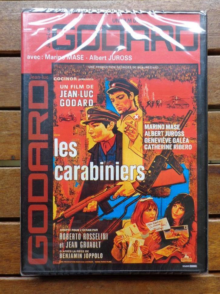 )))  Les Carabiniers  //  J-L. Godard  //  Neuf  (((, CD & DVD, DVD | Drame, Neuf, dans son emballage, Autres genres, Tous les âges