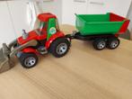 Bruder tractor met aanhangwagen, Enfants & Bébés, Jouets | Véhicules en jouets, Comme neuf, Enlèvement