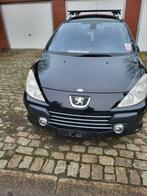 Peugeot 307 sw automaat, Auto's, Zwart, Zwart, Leder, 5 deurs