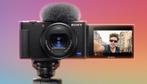 Sony Vlogcamera ZV-1 4K + Sony GP-VPT2BT Handgreep draadloos, Compact, Sony, Zo goed als nieuw, Minder dan 4 keer