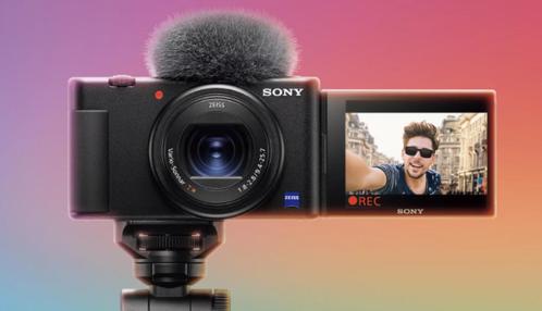 Sony Vlogcamera ZV-1 4K + Sony GP-VPT2BT Handgreep draadloos, TV, Hi-fi & Vidéo, Appareils photo numériques, Comme neuf, Compact
