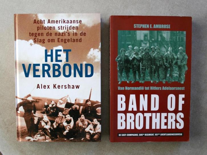 WO II Band of Brothers + Het Verbond., Boeken, Oorlog en Militair, Gelezen, Tweede Wereldoorlog, Ophalen of Verzenden