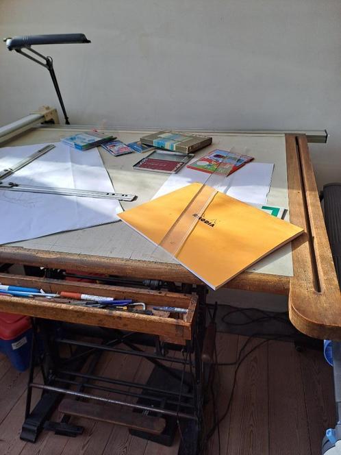 Vintage tekentafel, Huis en Inrichting, Overige Huis en Inrichting, Gebruikt, Ophalen