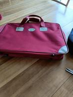 canvas koffer met schoudertas, Ophalen, Gebruikt, Rood, Overige merken