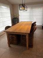 Eettafel Eik, L.2,4m X B.1m X H.78cm / tafel 6-8 personen, Huis en Inrichting, Ophalen, Gebruikt, Eikenhout, 200 cm of meer