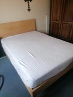 Stevig Bed met matras 140X200, Ophalen, Gebruikt, Eenpersoons, 140 cm