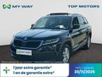 Skoda Kodiaq 7PL*AUTOMAAT*PANO DAK*GPS*CAMERA*TOPWAY.BE, Auto's, Skoda, Automaat, Airbags, Zwart, Diesel