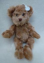 knuffel pluchen beer met strik hoogte 32 cm, Kinderen en Baby's, Speelgoed | Knuffels en Pluche, Ophalen of Verzenden, Zo goed als nieuw