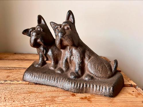 Antieke deurstopper Schotse hondjes vintage retro, Antiek en Kunst, Antiek | Woonaccessoires, Ophalen of Verzenden