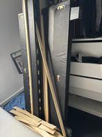 Bed and Mattress free to pick up, Ophalen, Gebruikt, Eenpersoons, Wit