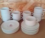 Koffie servies porselein hotel, Ophalen of Verzenden, Zo goed als nieuw, Porselein, Compleet servies