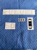 Suzuki TS 50 (‘76-‘77) stickers, Fietsen en Brommers, Brommeronderdelen | Oldtimers, Nieuw, Overige merken, Overige typen, Ophalen of Verzenden