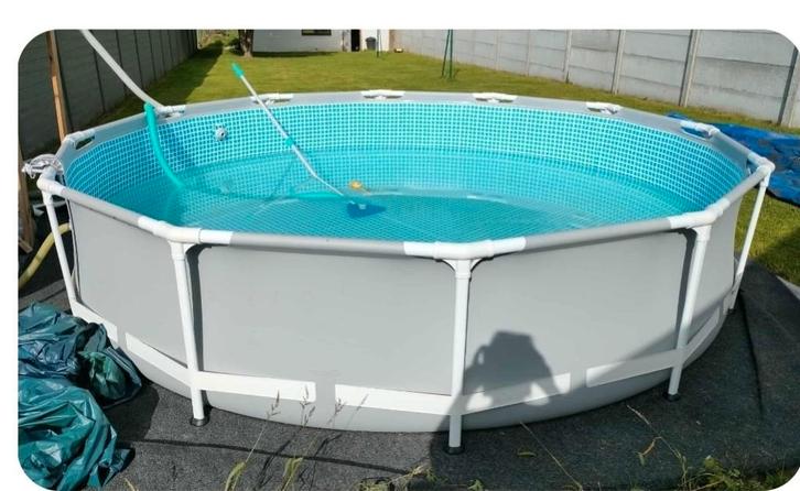 INTEX Complete zwembadset, pomp, verwarming.., Tuin en Terras, Zwembaden, Zo goed als nieuw, Ophalen