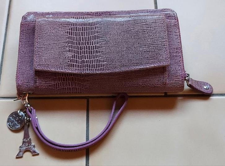 Smart Little Bags,  by Lou Lou - Paars, Handtassen en Accessoires, Portemonnees, Zo goed als nieuw, Overige merken, Paars, Ophalen