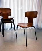 Set van 5 stoelen '3103' van Arne Jacobsen (Fritz Hansen), Ophalen, Gebruikt, Bruin, Arne Jacobsen Fritz Hansen Mid century vintage Eames Deens