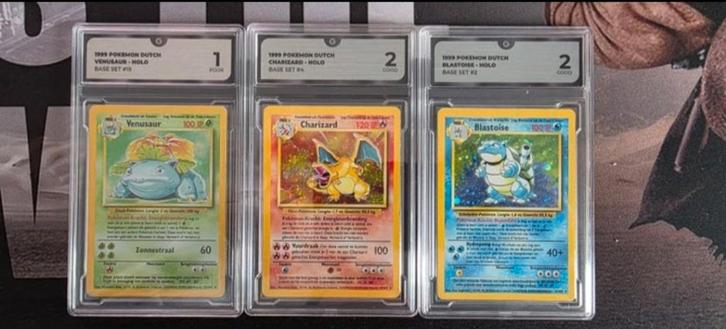 Pokémon Vénusaure, Charizard, Blastoise 1999-2000, Collections, Rétro, Enlèvement ou Envoi