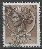 Italie 1968/1972 - Yvert 998 - Pièce Syracuse - 20 l (ST), Envoi, Affranchi