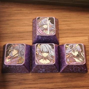 Raiden Shogun keycaps titanium pijltjes beschikbaar voor biedingen
