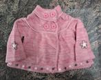 Gilet en maille rose Taille 68, Comme neuf, Fille, Knot so bad, Pull ou Veste