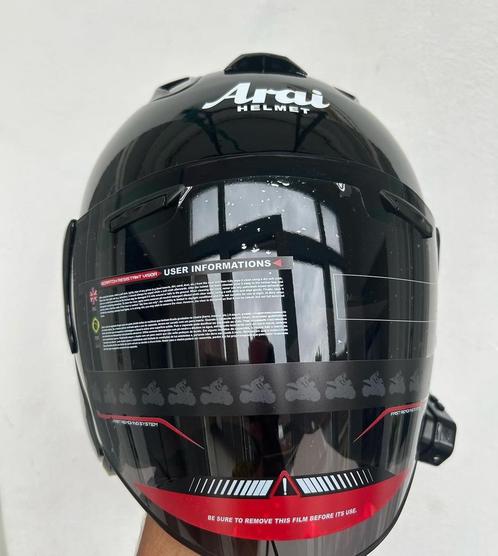 Casque Arai Neuf avec etuie installation gratuite intercom, Motos, Vêtements | Casques de moto, S, Arai