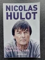 Nicolas Hulot - Plus haut que mes rêves (grand format), Société, Utilisé, Enlèvement ou Envoi, Nicolas Hulot