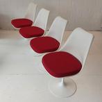 Saarinen Knoll International Tulip chair stoel kvadrat zwart, Ophalen of Verzenden