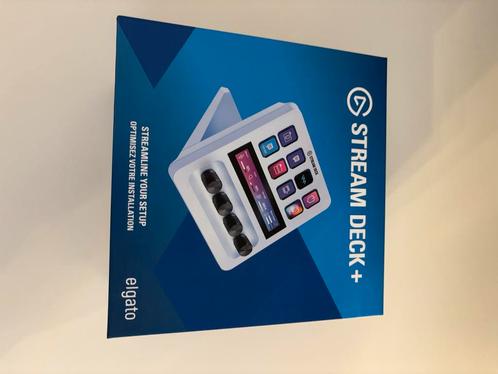 Elgato Stream Deck+ White Edition, Audio, Tv en Foto, Foto | Geheugenkaarten, Zo goed als nieuw, Ophalen