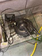Aquarium + alle toebehoren, Ophalen, Zo goed als nieuw, Leeg aquarium