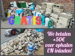 Gratis Steenpuin. We betalen u 50€., Doe-het-zelf en Bouw, Ophalen, Gebruikt