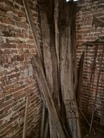 Verschillende houten draagbalken steunbalken, Enlèvement