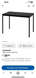 IKEA Sandsberg tafel nieuw, Ophalen, Zo goed als nieuw