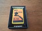Zippo lights camera action NIEUW, Verzamelen, Ophalen of Verzenden, Zo goed als nieuw, Aansteker