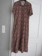 Terra di Siena oud roze gebloemde jurk maat L, Kleding | Dames, Maat 42/44 (L), Ophalen of Verzenden, Roze, Gedragen