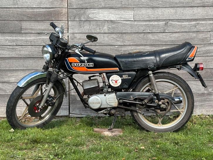 Suzuki GT50, Fietsen en Brommers, Brommers | Oldtimers, Overige merken, Klasse B (45 km/u), Ophalen