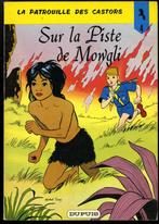 BD La Patrouille des Castors Sur la piste Mowgli DUPUIS 1974, Ophalen of Verzenden, Zo goed als nieuw, Eén stripboek